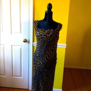 Trio by New York, new leopard dress design.
